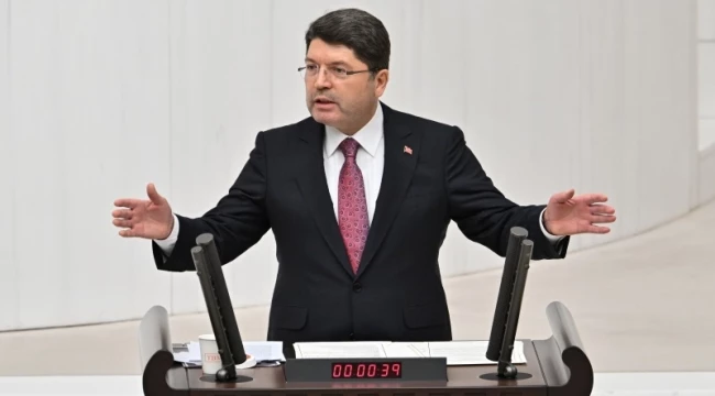 Adalet Bakanının bütçe görüşmelerinde yaptığı açıklama