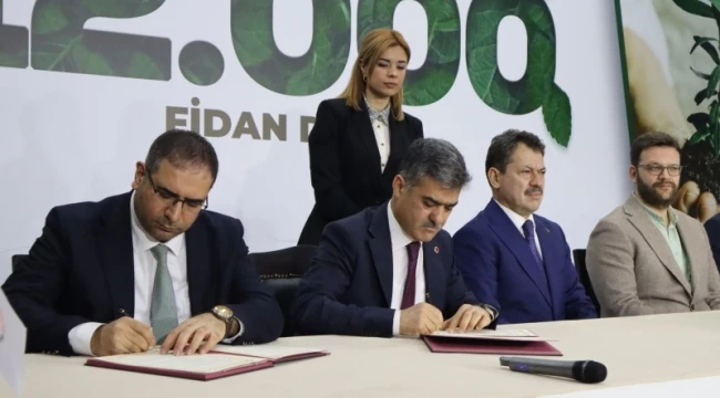Hükümlüler 4 bin ağaç dikti